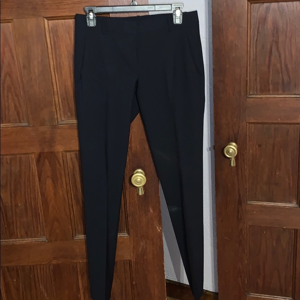 Theory Navy Wool Women's Trousers